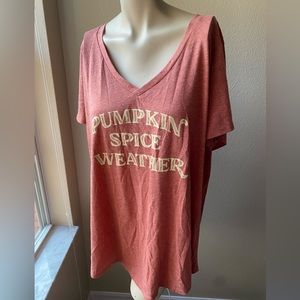 Torrid classic fit fall T shirt